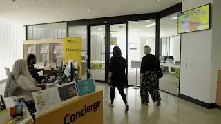 Exploring the resources at the Flinders University Library