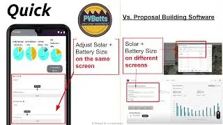 PVBatts - The Fastest Way to Start a Solar Battery Project