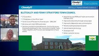 Delia Shepard - Talks about digitally leveling up Bletchley and fenny Stratford Town Council