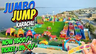 Jumbo Jump Karachi | World Largest's Jumping Castle Park in Karachi | Expedition Pakistan 2024