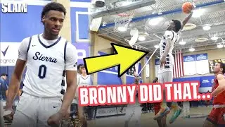 Bronny James DROPS 25 & Leads Sierra Canyon to a Big Win 🚨🚨🚨