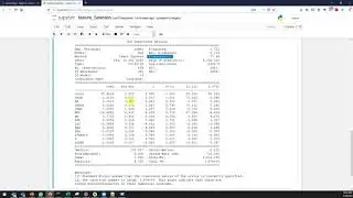 Feature selection using linear regression | P value