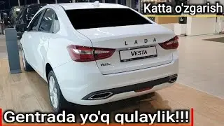 Lada Vesta 2023 Uzbekcha🇺🇿 birinchi obzor - Лада Веста рестайлинг