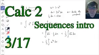 Calculus 2, improper integrals & sequences intro (Mar 16, 2021)