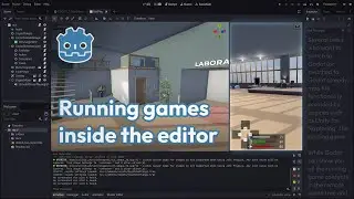 i hacked godot to run games in editor