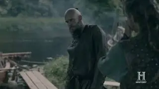 Vikings S05E01 - Floki joking Ivar - Stand up and say that to my face :D