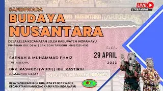 🔴LIVE SANDIWARA BUDAYA NUSANTARA | DESA TANJAKAN-KRANGKENG 29 APRIL 2023