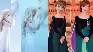 Real Life Elsa & Anna 😍😘 