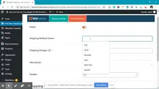 Basic instruction to install the plugin and creating simple shipping method