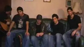 4Tune-Vocal Group Live In The Living Room 'Chasing Cars'