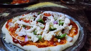 Pizza Recipe - Ghar Ka Bana Yummy Pizza  🍕