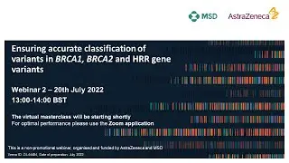 HRR gene variants Classification 2022 (Run 8) webinar