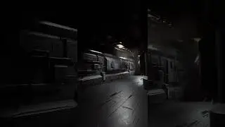 Alien in Spaceship  #alien #ue5game #scifi #ue5development #ue5 #alien  #horror