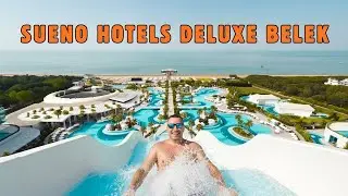 Sueno Hotels Deluxe Belek - Part 2: Pools, Aquapark, Beach