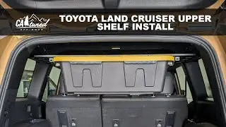 CAtuned Off-Road | 2024 Toyota Land Crusier Upper Shelf Install