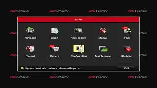 Hikvision NVR - Output Display Option v3.x