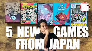 Five Hot New Games From Japan, Part 3!  [ゲームマーケット2024春]