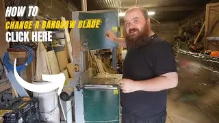 How to change a bandsaw blade