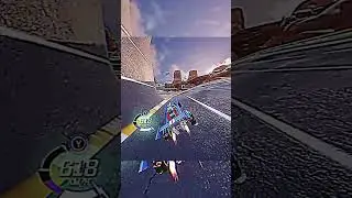 If Rocket Racing was on a CRT Screen