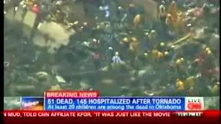 KFOR Reporter Chokes Up Over Devastating Loss of Children Due to OK Tornado