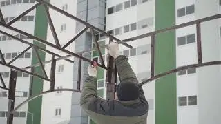 Видеоинструкция по сборке навеса Ладный односкатный