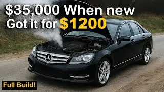 I Bought the Cheapest Mercedes for $1,200 — Then Fully Restored It (Full Build)