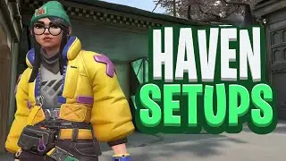 The BEST DEFENSIVE Setups for KILLJOY on Haven | Valorant Guide!