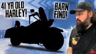 I Bought a 41 YEAR OLD Harley-Davidson BARN FIND!