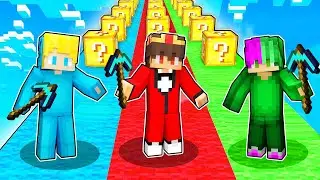 das MEGA LUCKY BLOCK RENNEN vs Ukri & Orksui in Minecraft