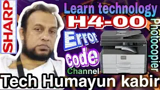 How to solve sharp error code H4-00 is explained. Contents  Sharp  || 