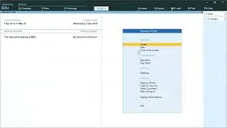 Composite Dealer GST Transaction in Tally
