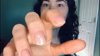 ASMR GENTLE NAIL TAPPING + WHISPER RAMBLE