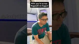 When you flying across Nagasaki on August 💀 