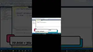 SQL Server Database Backup in one line!