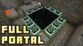 Minecraft - Full End Portal Seed! (12 Eye End Portal)
