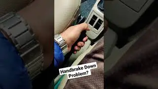 Car Handbrake Down Issue Face By Beginners 🤔Alto CNG 