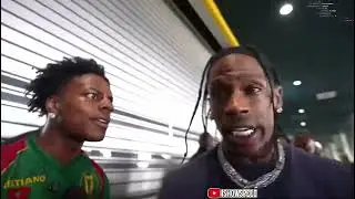 ishowspeed vs travis scot race eachother