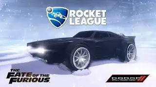 PLAYING WITH THE NEW DODGE ICE CHARGER DLC CAR!!! | Rocket League