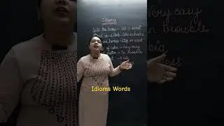 Idiom Words Exercise-2