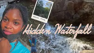 I found a waterfall in Seoul!