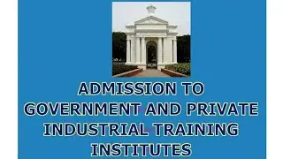 How to submit application to ITIs in Puducherry - Online Registration process.
