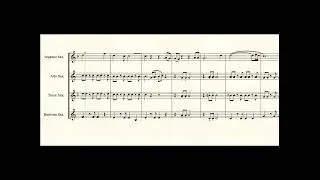 Will You Still Love Me Tomorrow for Saxophone quartet.