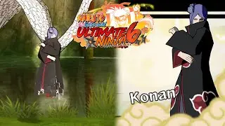 Konan, Moveset Teaser | Naruto Shippuden: Ultimate Ninja 6 Alpha 3.0