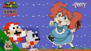 Mario and Sonic vs Giant Poppy Playtime Chapter 3 (MAZE Animation)