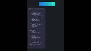search bar animation html css || code || 