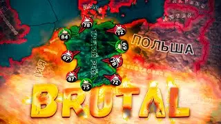 ВПЕРВЫЕ - Ragnarok 1937 BRUTAL в hoi4