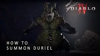 how to summon duriel - season of blood diablo 4