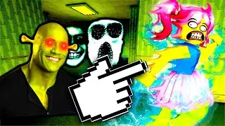 КЛИКАЙ чтобы ВЫЖИТЬ в БЕКРУМС! ЗАКУЛИСЬЕ РЕЙС КЛИКЕР! Roblox Backrooms Race Clicker