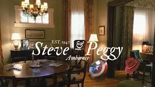 The 40s with Steve and Peggy || Marvel ASMR Ambience (with talking)