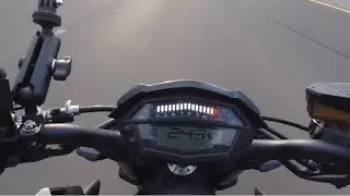 Quick Performance of #kawasakiz1000 starting at 4rt Gear to Max. Pickup speed